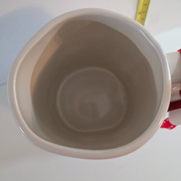 Rae Dunn Double Sided "Ho Ho Ho" - "North Pole" Christmas Mug with Spoon 20 oz - Picture 4 of 4